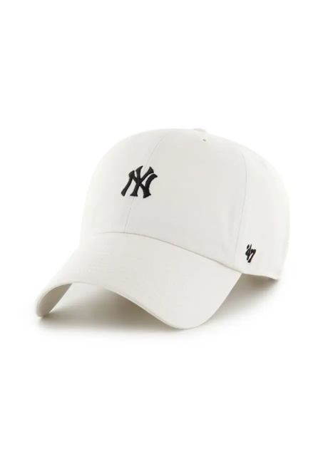 47 brand apc de baseball din bumbac mlb new york yankees culoarea bej uni b fndtn17gws ssa