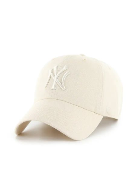 47 brand apc de baseball din bumbac mlb new york yankees culoarea bej uni b rgw17gws ntg