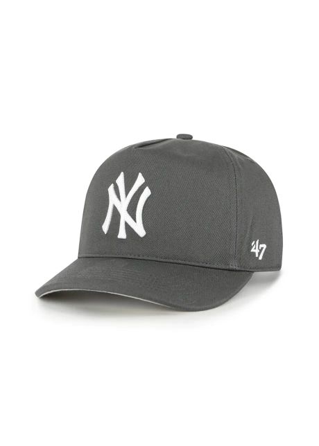 47 brand apc de baseball din bumbac mlb new york yankees culoarea gri uni b fhtch17gwp cc