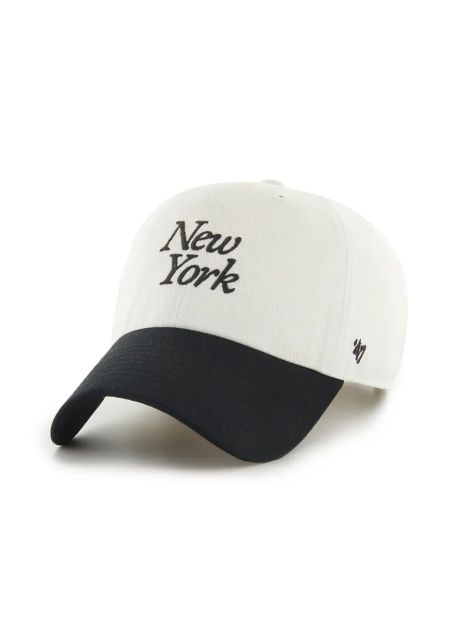 47 brand apc de baseball din bumbac mlb new york yankees culoarea gri uni b fndsc17gws ssf