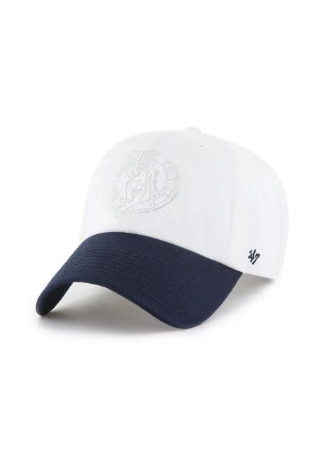 47 brand apc de baseball din bumbac nba boston celtics 47 x tommy hilfiger culoarea alb neted kco thccu172gwl wh