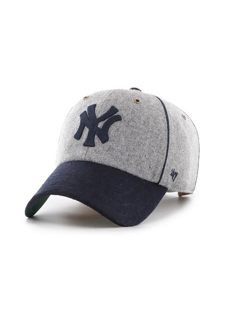 47 brand apc mlb new york yankees culoarea gri cu imprimeu b brkcu17wis gya