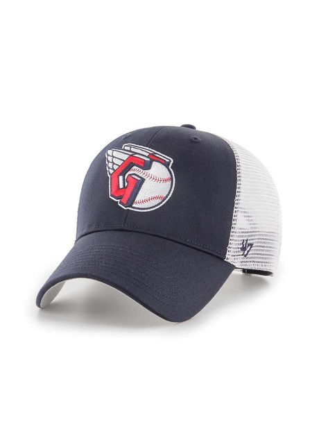 47 brand sapca mlb cleveland guardians culoarea albastru marin cu imprimeu b brans08ctp nya