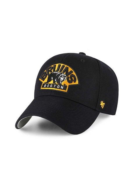47brand apc din amestec de l n nhl boston bruins culoarea negru cu imprimeu h mvp01wbv bke