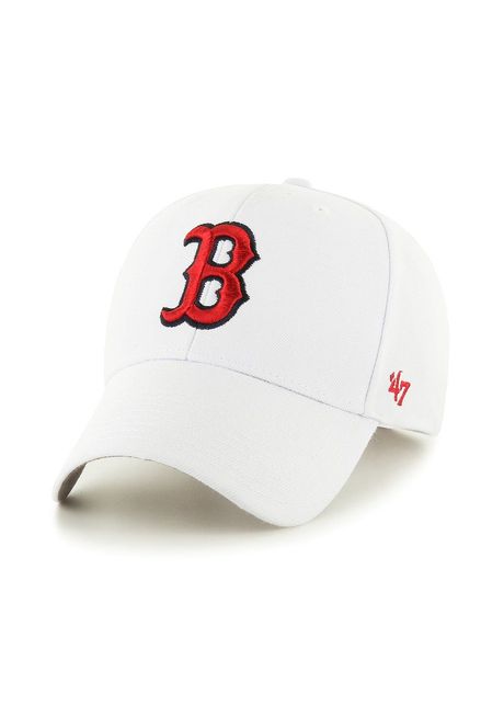 47brand apc mlb boston red sox culoarea alb cu imprimeu b mvp02wbv wh
