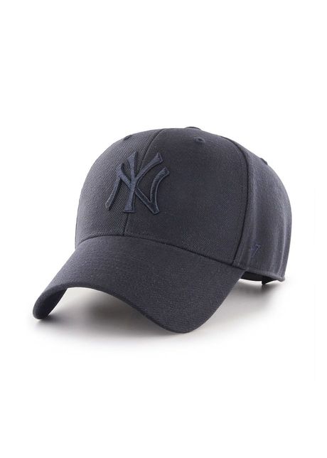 47brand apc mlb new york yankees culoarea albastru marin cu imprimeu