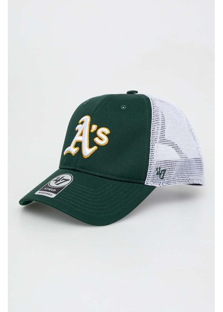 47brand apc mlb oakland athletics culoarea verde cu imprimeu b brans18ctp dg