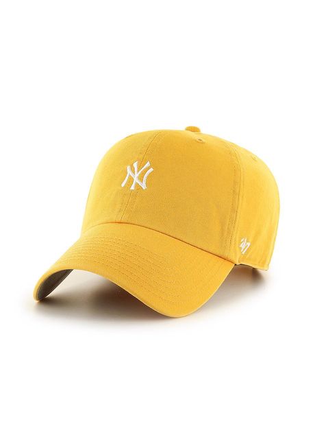 47brand apc new york yankees culoarea galben cu imprimeu