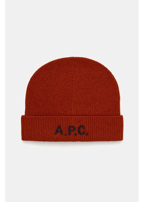 A p c caciula de lana bonnet harry culoarea maro de lana wvbdk m25085