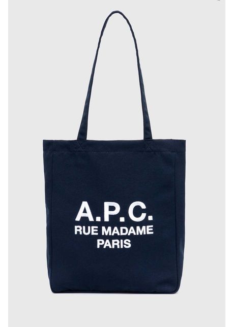 A p c geanta tote lou rue madame culoarea albastru marin psajs m61937