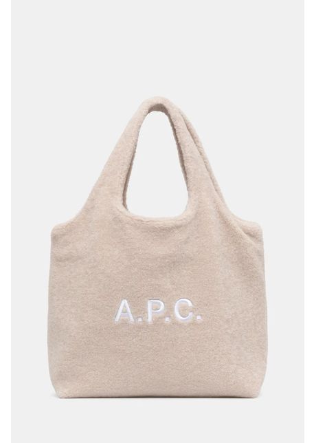 A p c geanta tote ninon culoarea bej psajw m61565