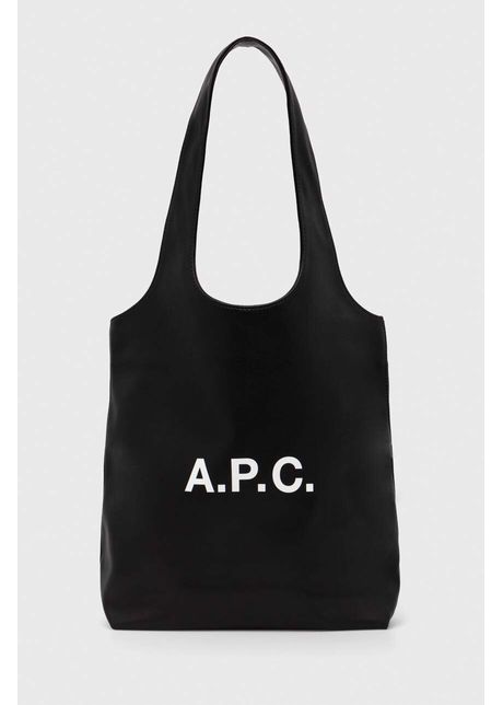 A p c geanta tote ninon small culoarea negru puaat m61861