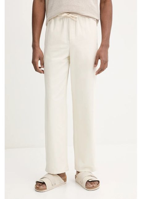 A p c pantaloni de bumbac pantalon vincent culoarea bej drept cogbj h08418