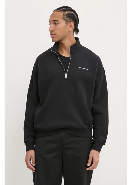 Abercrombie fitch bluz b rba i culoarea negru uni ki122 4365