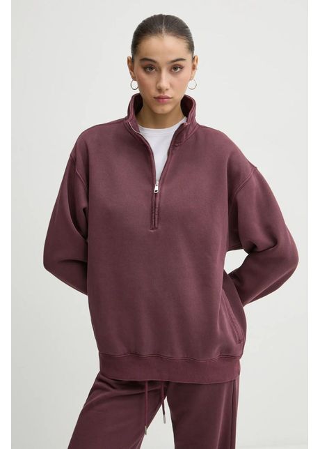 Abercrombie fitch bluza femei culoarea violet neted ki152 4239