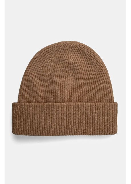 Abercrombie fitch caciula culoarea bej din tricot gros ki112 4145