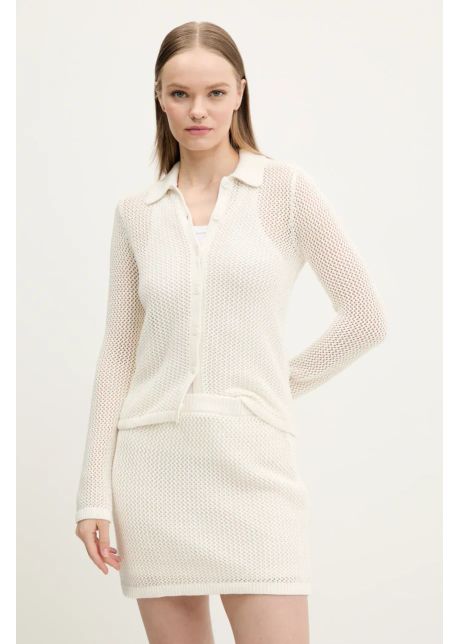 Abercrombie fitch cardigan din bumbac femei culoarea bej ki150 5172