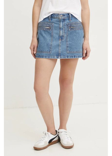 Abercrombie fitch fusta jeans mini drept ki143 4346