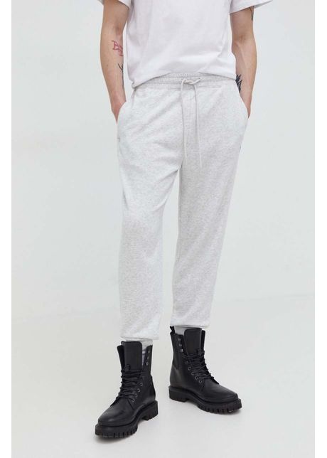 Abercrombie fitch pantaloni de trening culoarea gri melanj