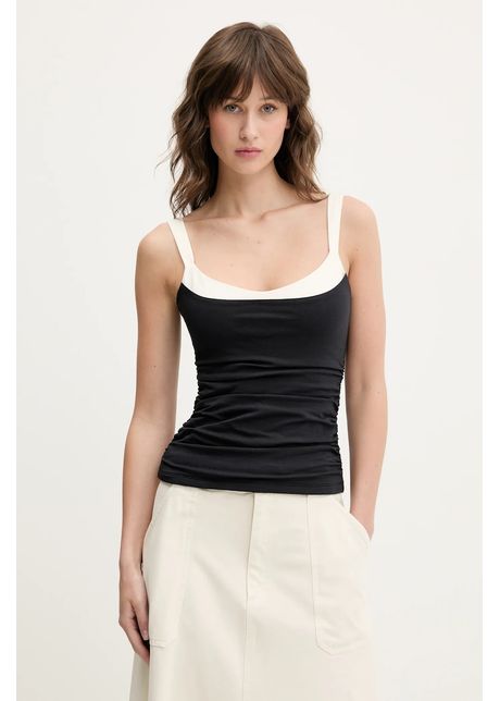 Abercrombie fitch top culoarea negru ki139 5408