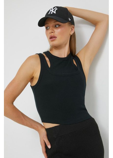 Abercrombie fitch top femei culoarea negru