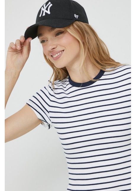 Abercrombie fitch tricou femei culoarea alb
