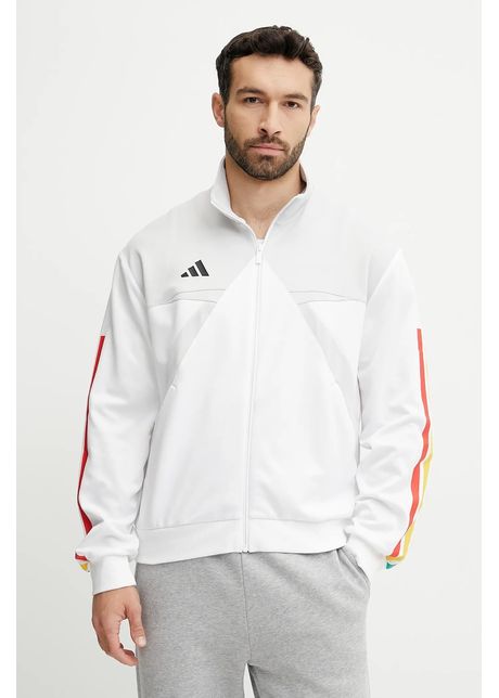 Adidas bluz tiro culoarea gri jc8018