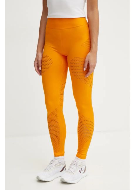 Adidas by stella mccartney colanti truestrenght femei culoarea portocaliu neted iv9190