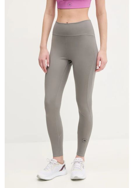 Adidas by stella mccartney leggins de antrenament truepurpose optime culoarea gri neted jj0129