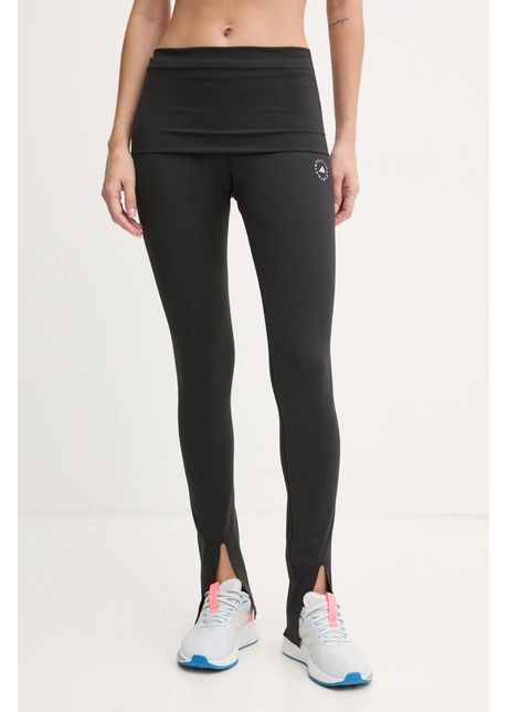 Adidas by stella mccartney leggins de antrenament truestrength culoarea negru uni iw0515