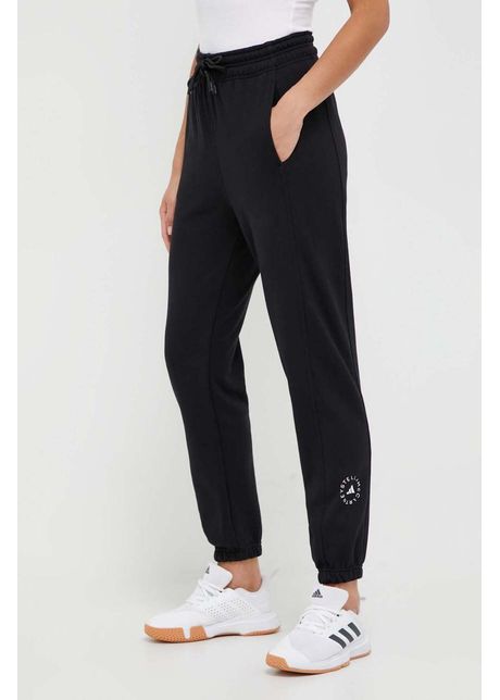 Adidas by stella mccartney pantaloni de trening culoarea negru uni ib6860