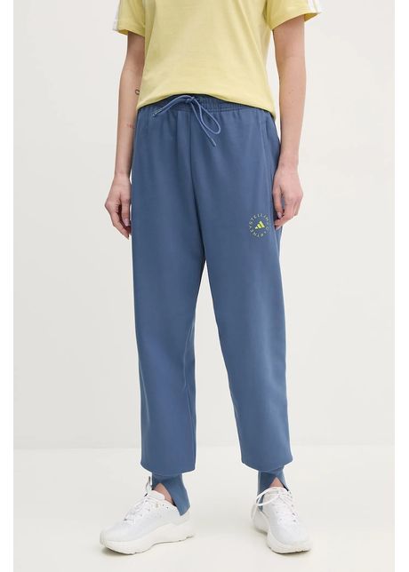 Adidas by stella mccartney pantaloni de trening din bumbac femei uni jj2572