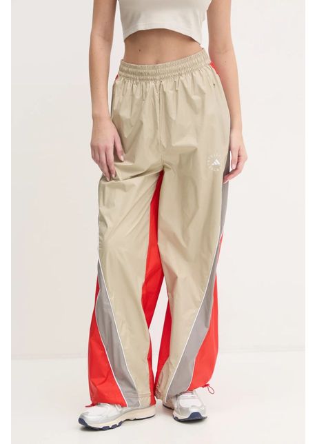Adidas by stella mccartney pantaloni femei culoarea bej modelator ji5135