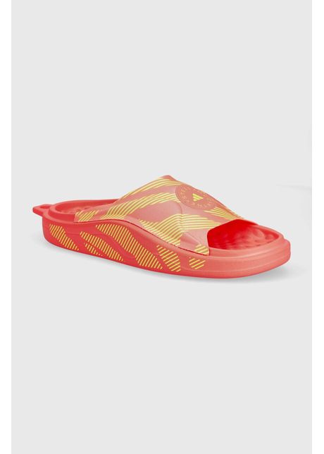 Adidas by stella mccartney papuci femei culoarea roz cu platforma if6065