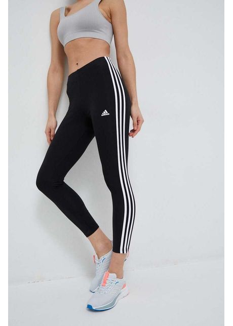 Adidas colan i femei culoarea negru cu imprimeu ic7151