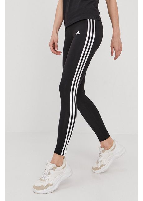 Adidas colan i gl0723 femei culoarea negru material neted