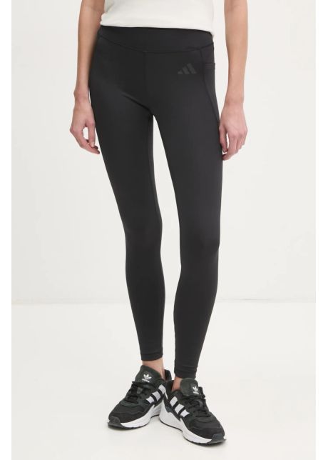 Adidas colanti city escape femei culoarea negru neted jf3414