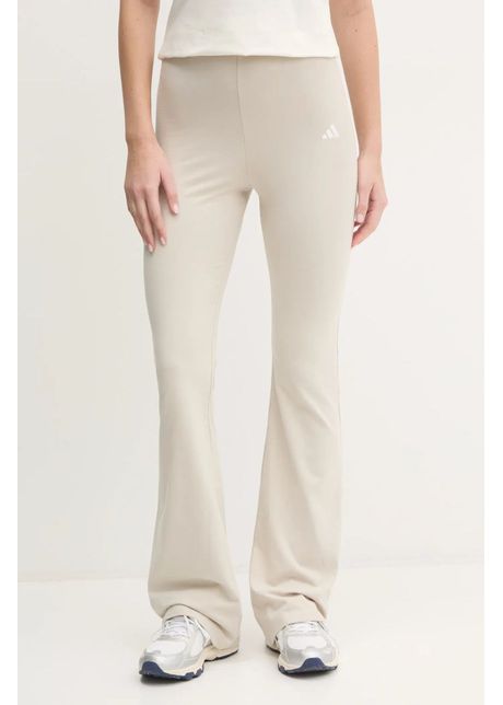 Adidas colanti essentials femei culoarea bej neted jd3072