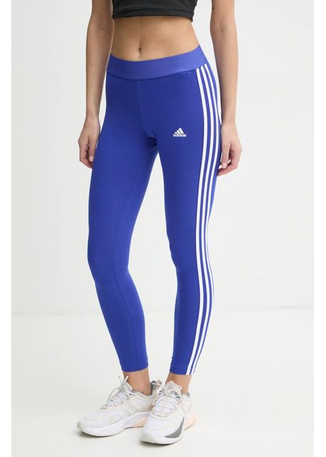 Adidas colanti essentials femei culoarea violet cu imprimeu iy4194