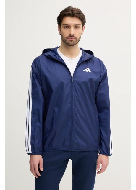 Adidas geaca essentials barbati culoarea albastru marin de tranzitie je6327