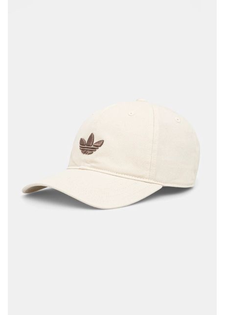Adidas originals apc de baseball din bumbac baseball ac culoarea bej cu imprimeu jc6037