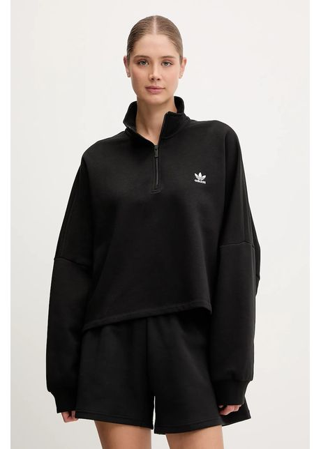Adidas originals bluz culoarea negru uni iw0951