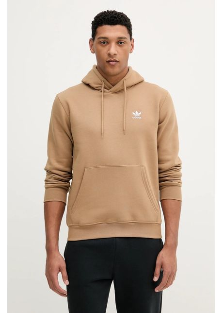 Adidas originals bluz essentials culoarea verde cu glug uni jw1064