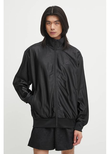 adidas Originals bluza Firebird culoarea negru, cu imprimeu, JW5960