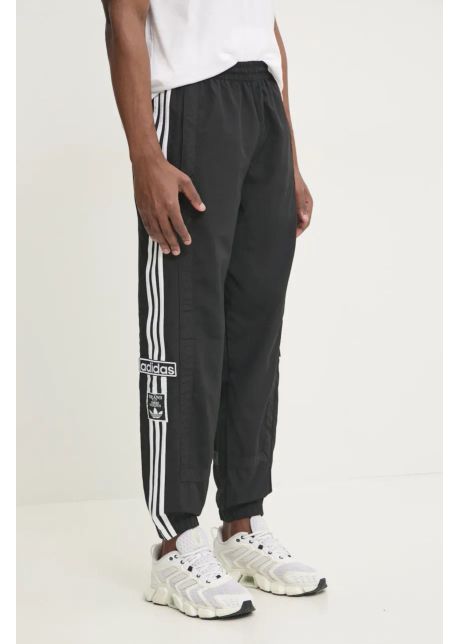 adidas Originals pantaloni Adibreak barbati, culoarea negru, modelator, JD4257