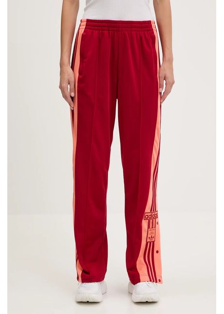 Adidas originals pantaloni de trening adibreak culoarea rosu cu imprimeu jp2305