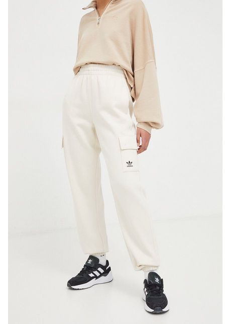Adidas originals pantaloni de trening culoarea bej uni ir5906