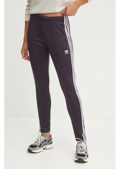 Adidas originals pantaloni de trening culoarea bordo cu imprimeu iy2185
