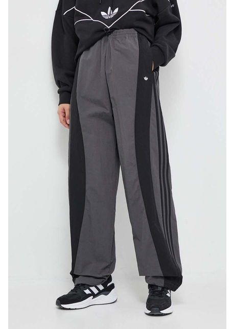 adidas Originals pantaloni de trening culoarea gri, modelator