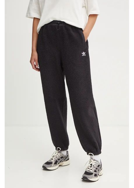 Adidas originals pantaloni de trening culoarea negru neted ix5502
